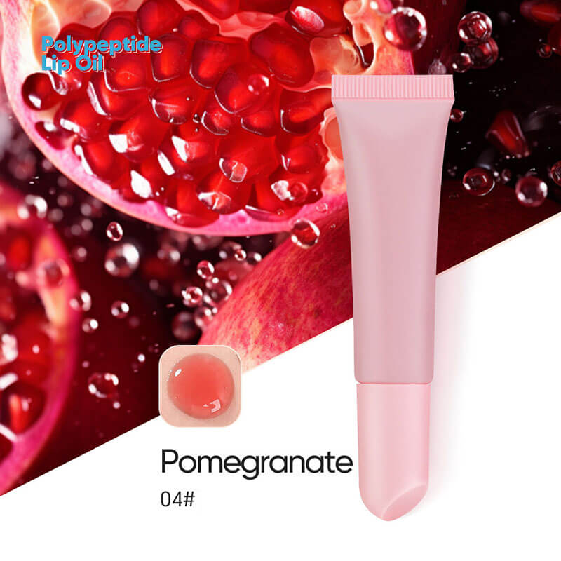 6-color Camellia Anti-Aging Polypeptide Lip Oil