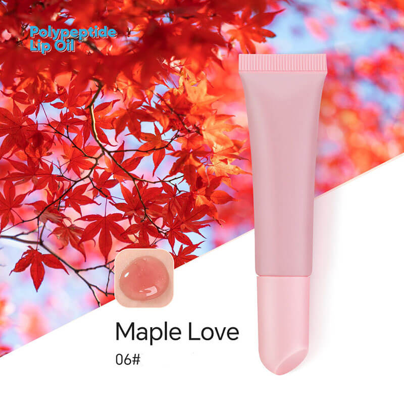 6-color Camellia Anti-Aging Polypeptide Lip Oil