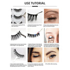 5 Pairs of 3D Macink False Eyelashes