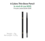 6-color Eyebrow Pencils