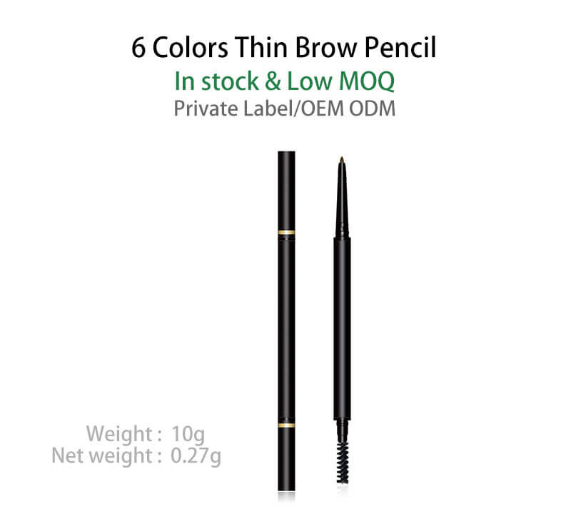 6-color Eyebrow Pencils