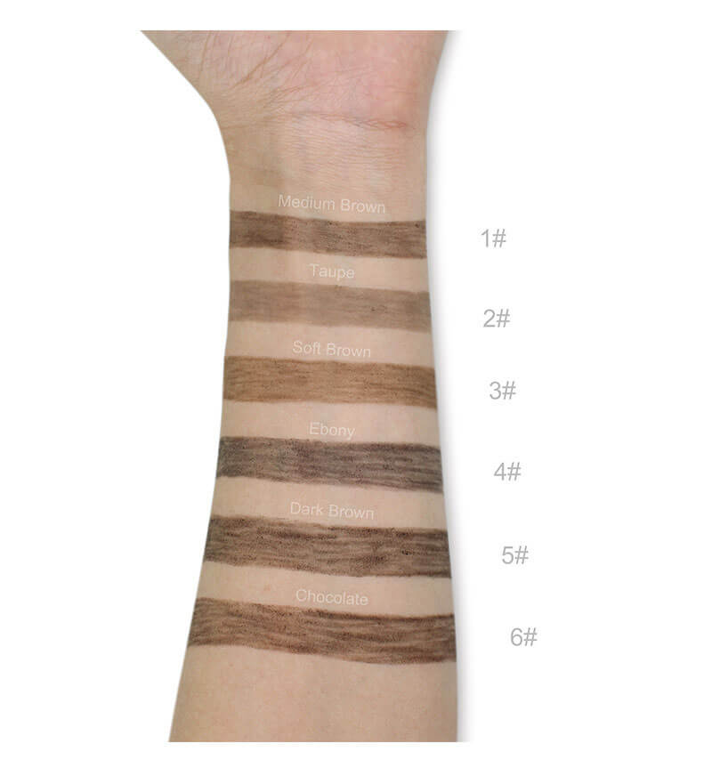 6-color Eyebrow Pencils