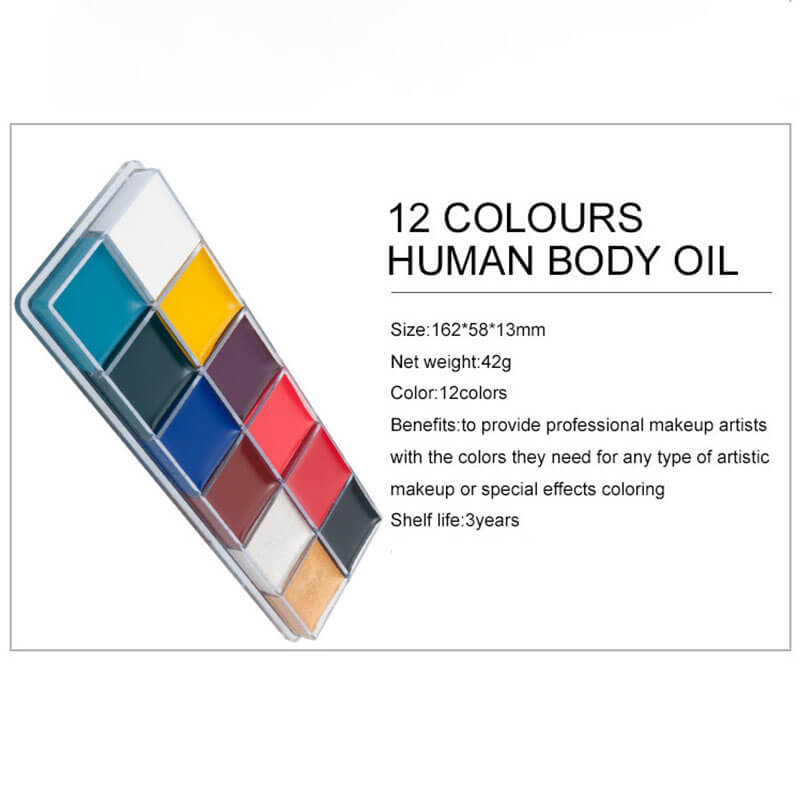 12-color Body Paint