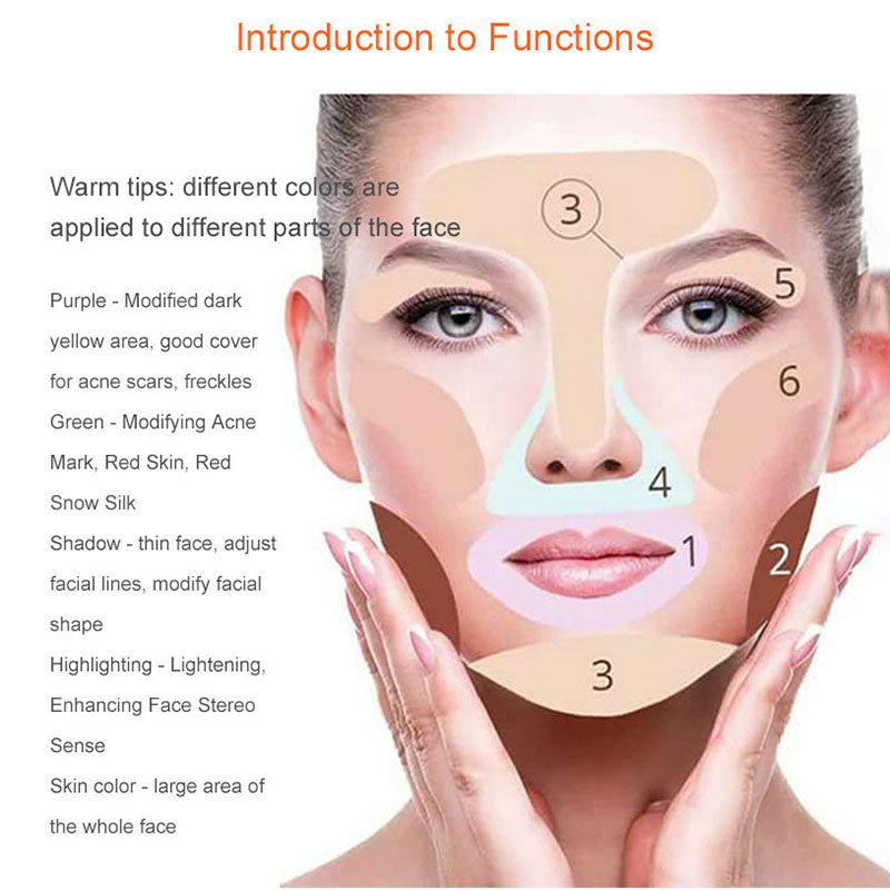 15-color Contouring Concealer Palette