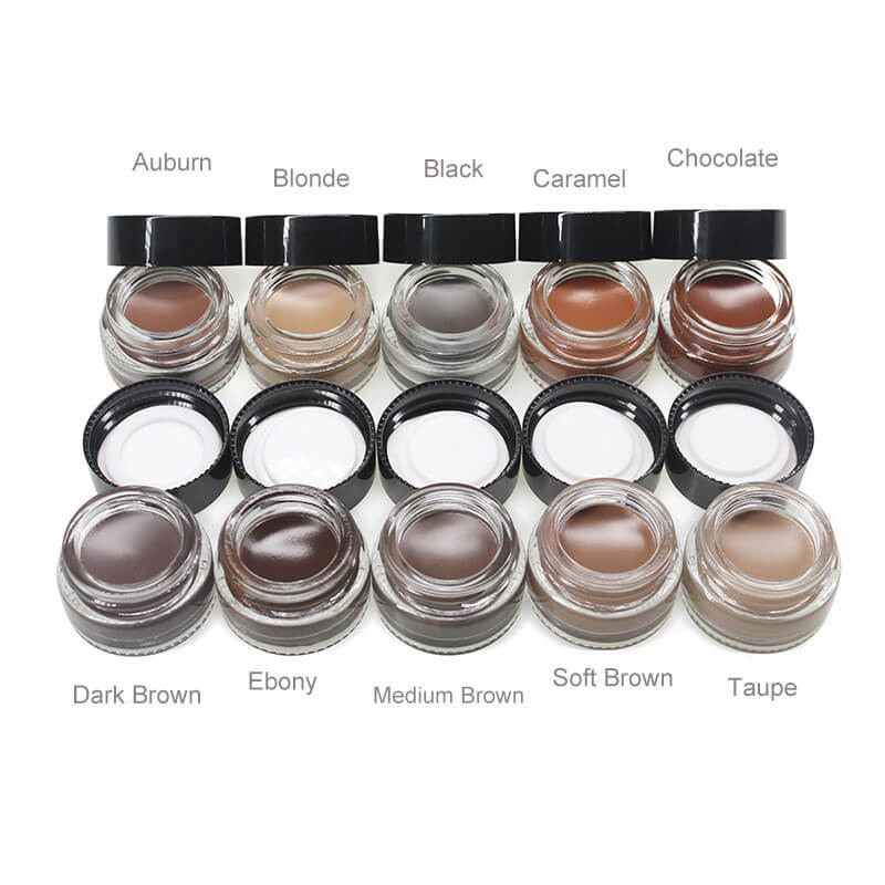 10-color Eyebrow Gel/ Eyebrow Pomade