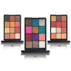 4-style of 12-color Eyeshadow Palette (Hard Plastic Pan)