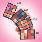 4-style of 12-color Eyeshadow Palette (Hard Plastic Pan)