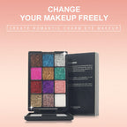 4-style of 12-color Eyeshadow Palette (Hard Plastic Pan)