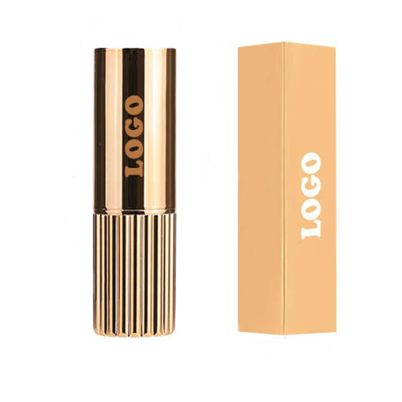 24-color Gold Round Tube Matte Lipstick
