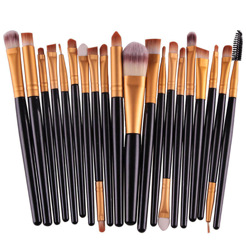 15-type of 20PCS Makeup Brushes Set