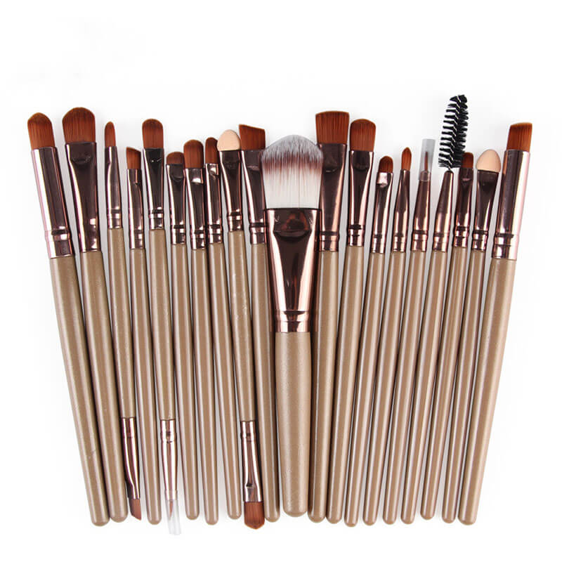 15-type of 20PCS Makeup Brushes Set
