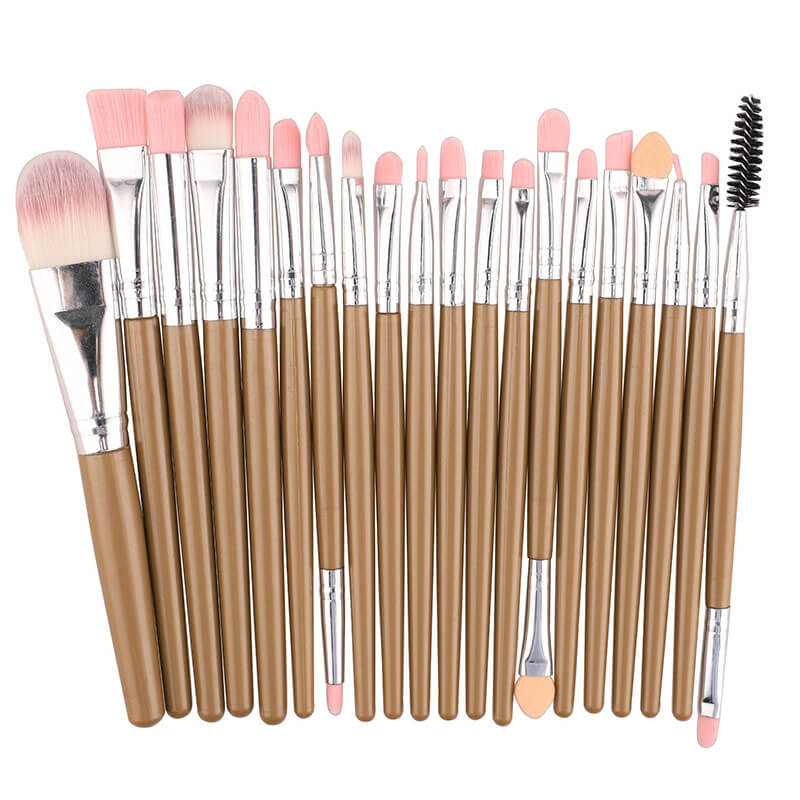 15-type of 20PCS Makeup Brushes Set