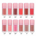 12-color Water-locking Moisturizing Lip Gloss