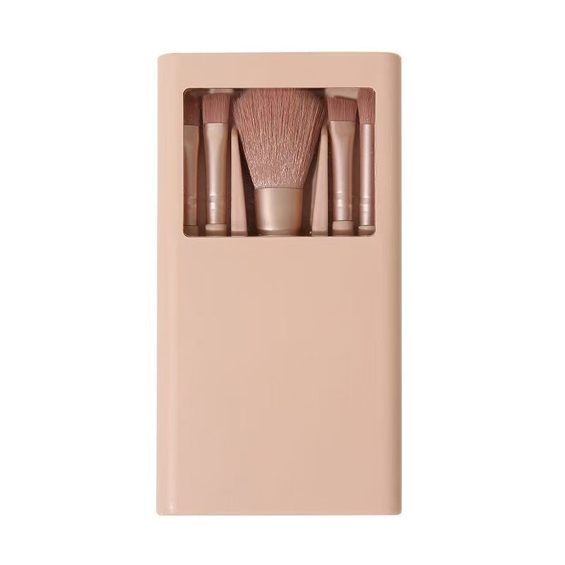 4-type of 5pcs Makeup Brushes with Mirror