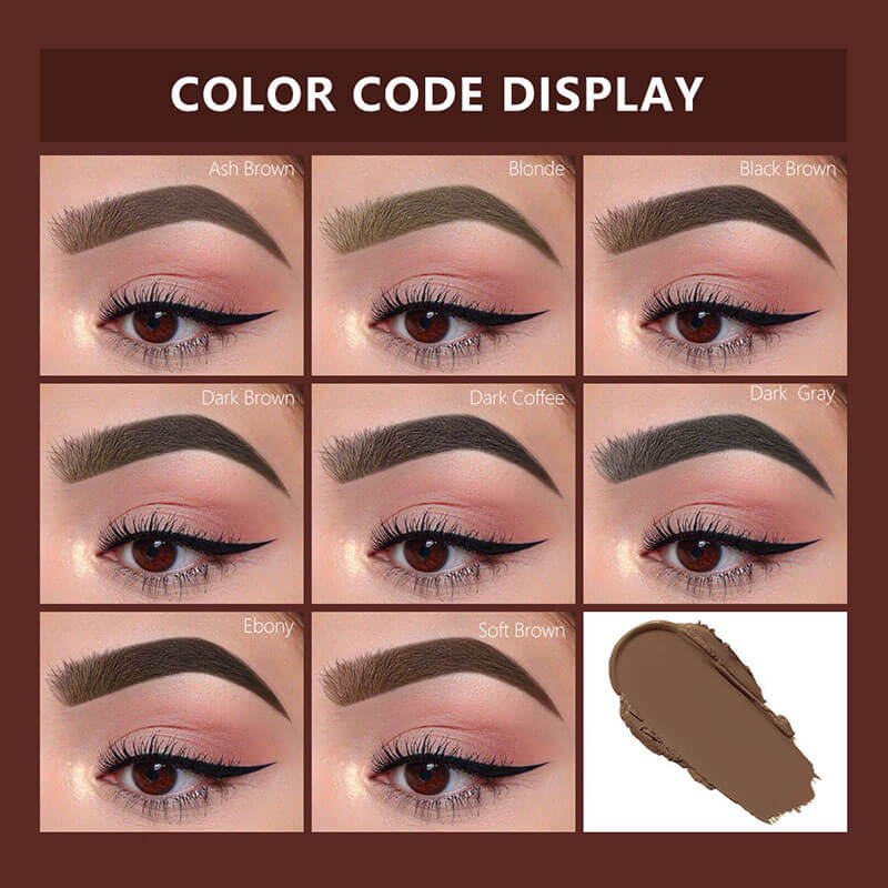 10-color Eyebrow Gel with Brush