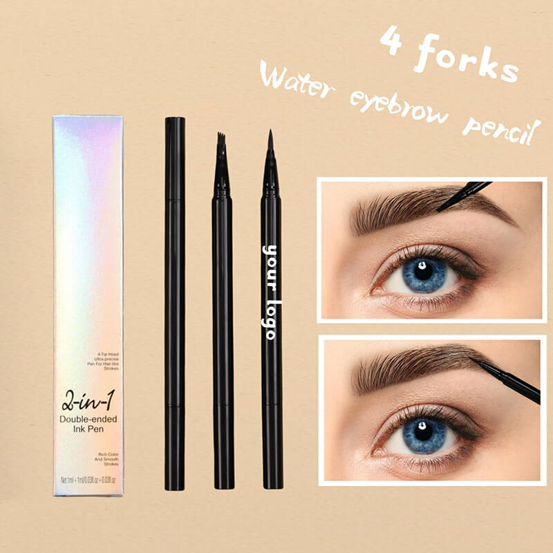 4-color 2in1 Liquid Eyebrow Pencil