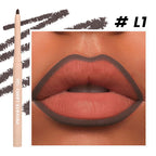12-color Lip Liner Waterproof Long-lasting Non-removal Matte