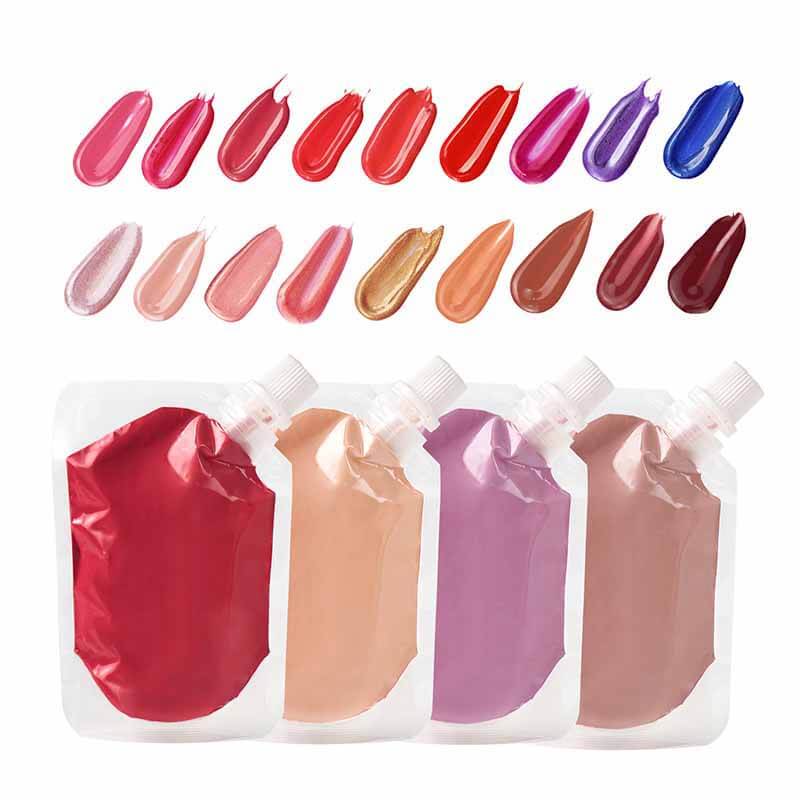 80-color Bagged Liquid Lipstick&Lip Gloss Original Material(50ml )