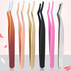 11-color False Eyelash Tweezers