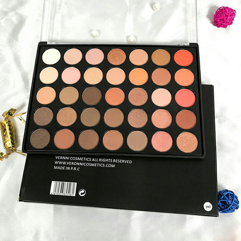 35-color Eyeshadow Palette shimmer/matte