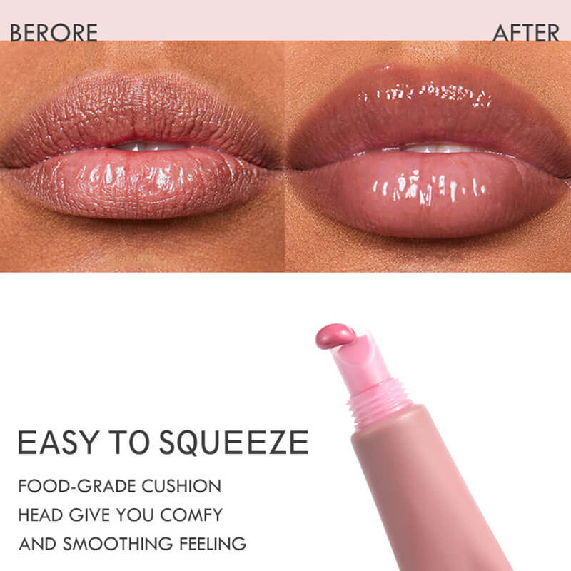 10-color Squeeze Tube Lip Gloss