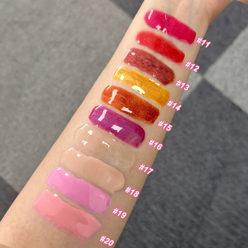 41-color Glossy Pearlescent Mirror Lip Gloss(#31-41)