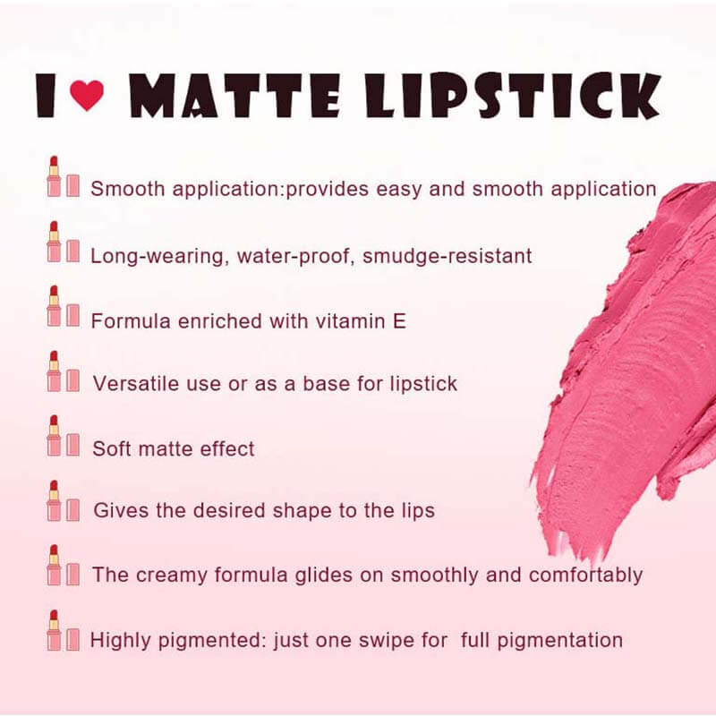 24-color Matte Lipstick