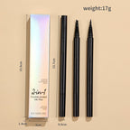 4-color 2in1 Liquid Eyebrow Pencil