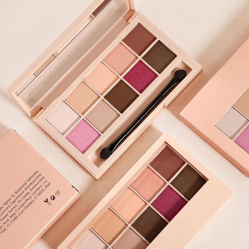 10-color Nude Earth Tone Eyeshadow Palette