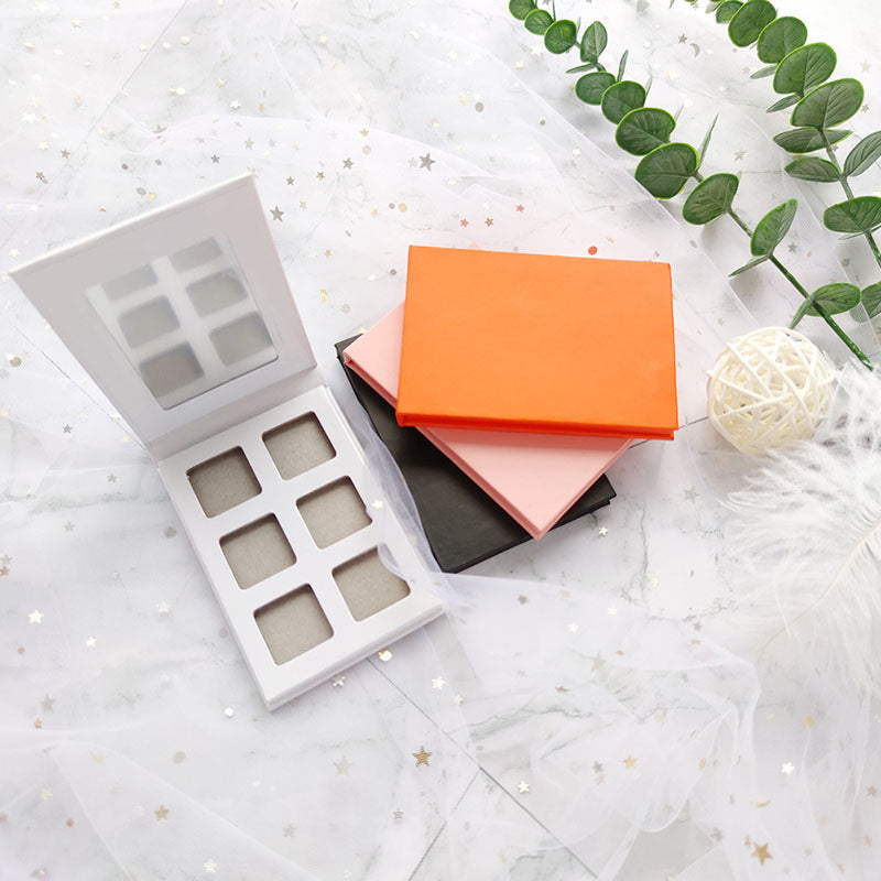 4-type of 6-color DIY Eyeshadow Palette