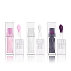 3-color Lip Oil Transparent Square Tube(Temperature Color Changing)