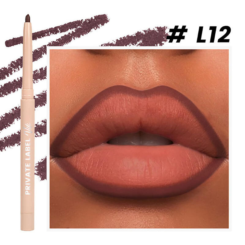 12-color Lip Liner Waterproof Long-lasting Non-removal Matte
