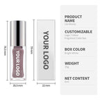 39-color Silver-black round lid square tube Mirror Lip Gloss (#31-#39)