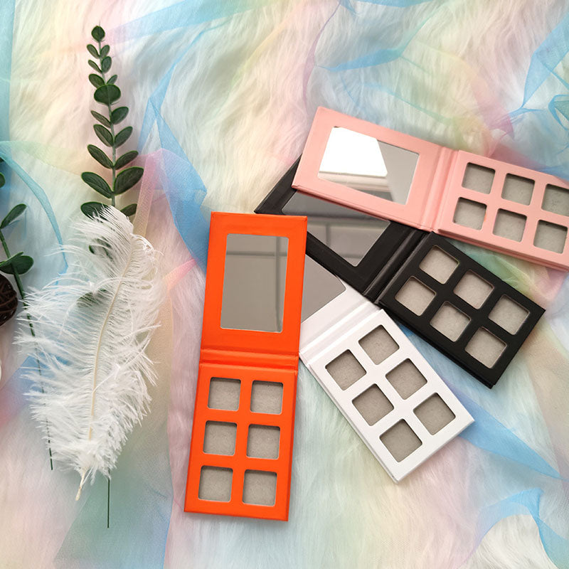 4-type of 6-color DIY Eyeshadow Palette