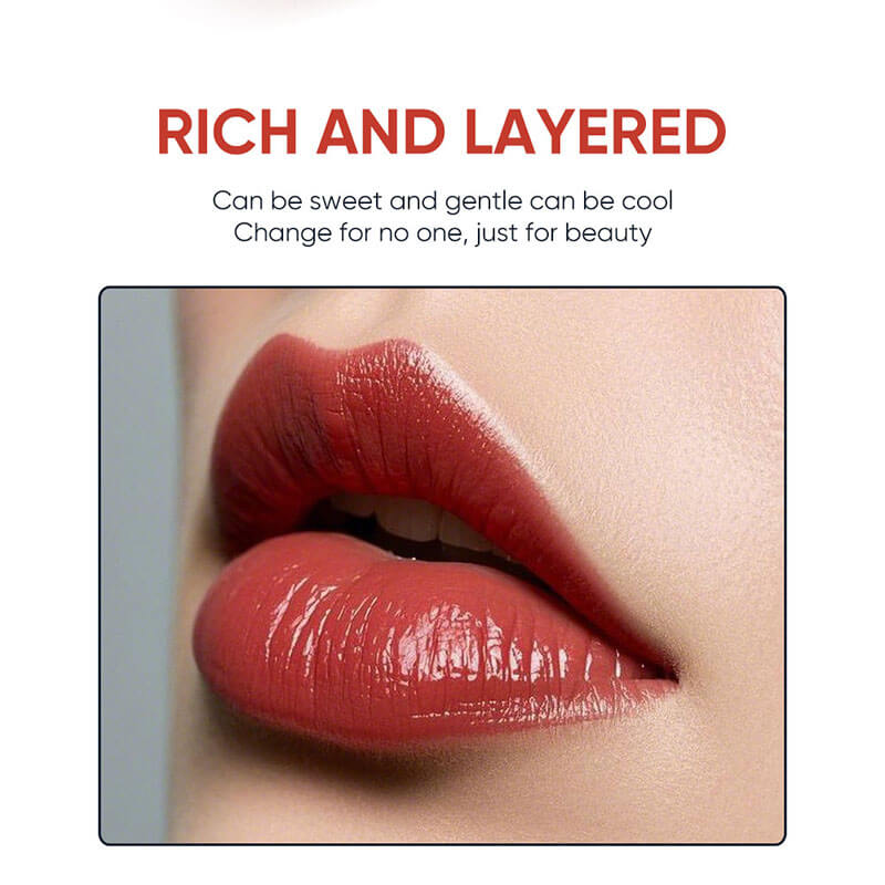 26-color Silver-black round lid square tube pearlescent Lip Gloss