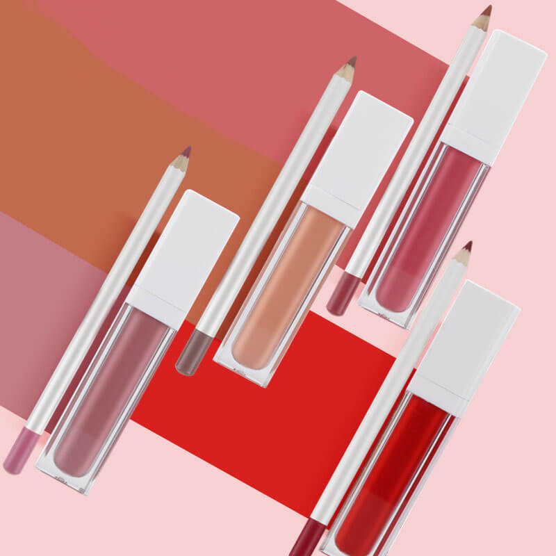 21-color Lip Set for Lipstick & Lip Liner