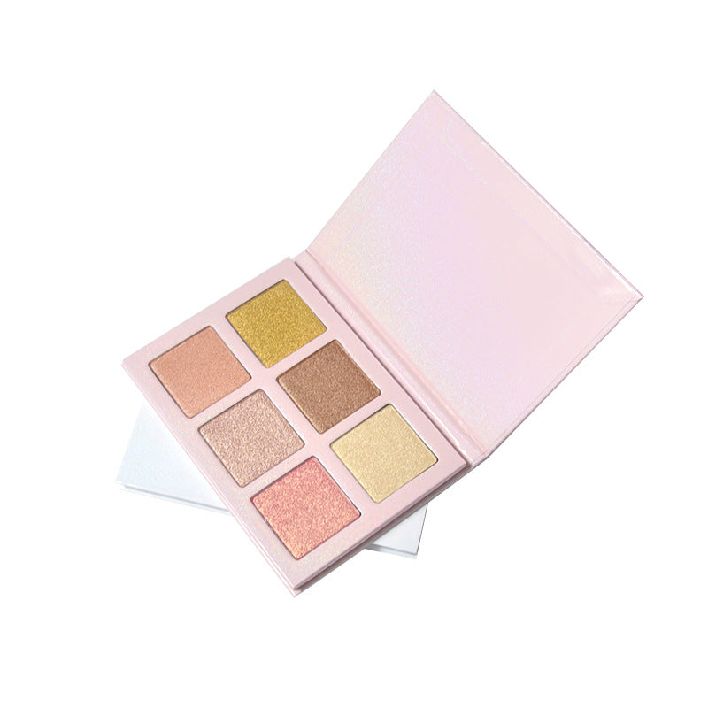 6-color DIY Highlighter Palette