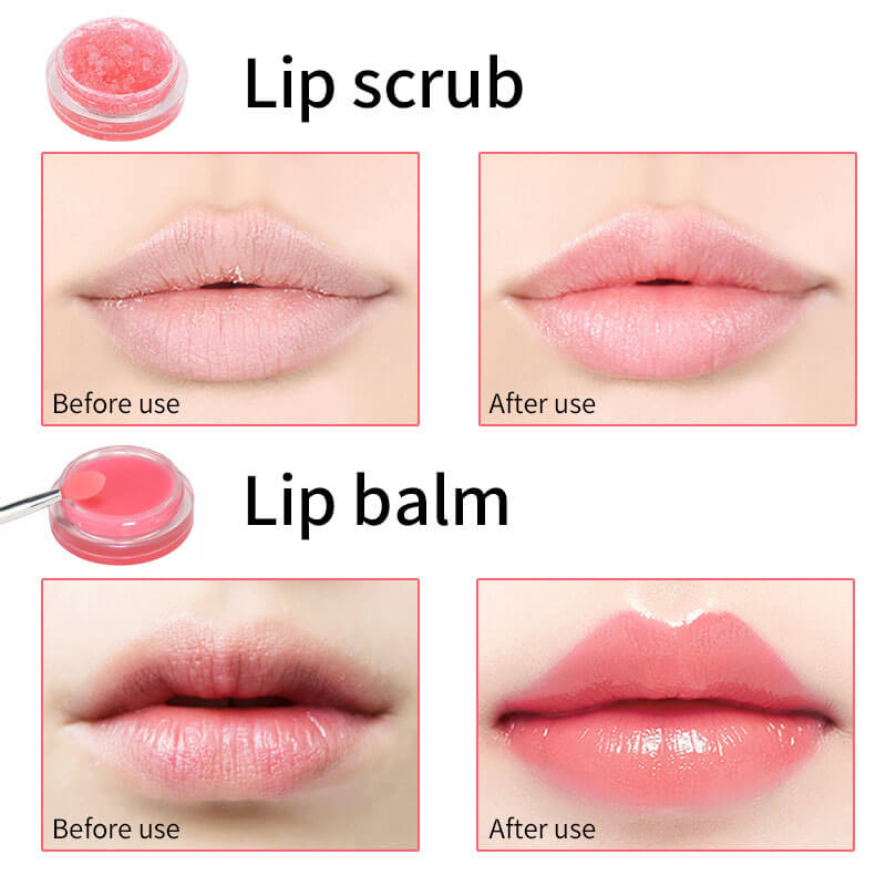 7-color 2-in-1 Lip Mask & Lip scrub