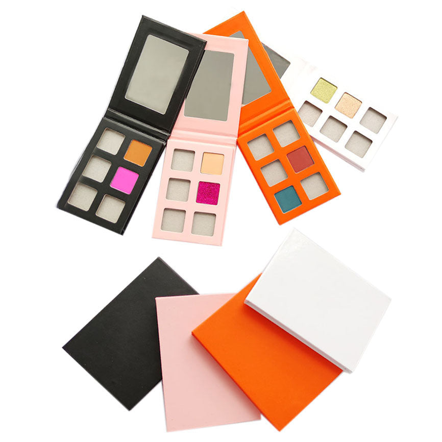 4-type of 6-color DIY Eyeshadow Palette