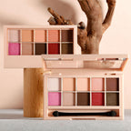 10-color Nude Earth Tone Eyeshadow Palette
