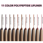 11-color Double-headed Smooth Polypeptide Lip Liner