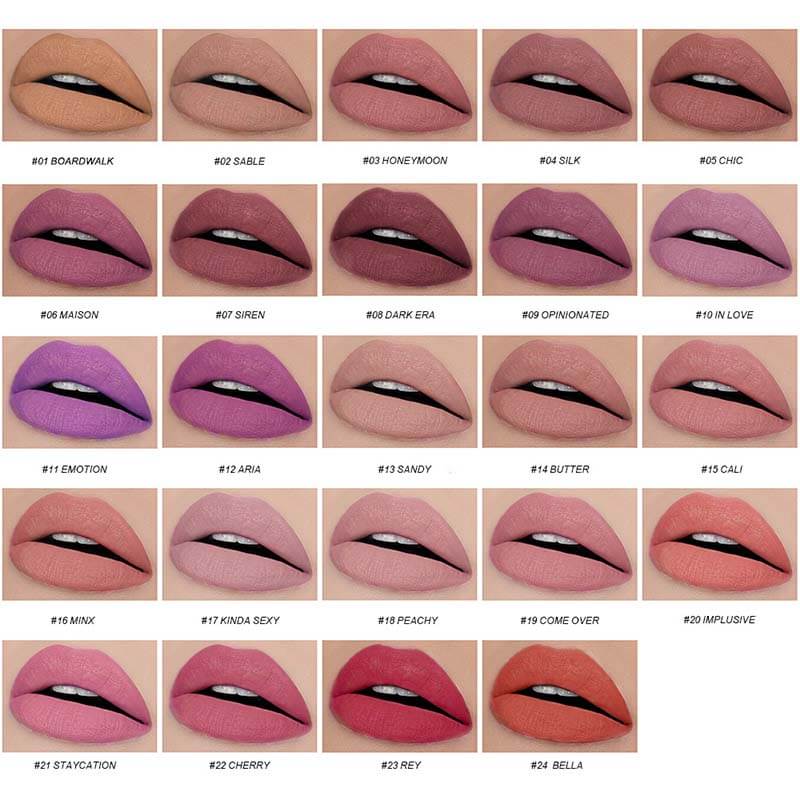 24-color Matte Lipstick