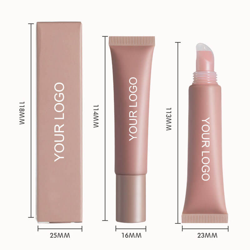10-color Squeeze Tube Lip Gloss