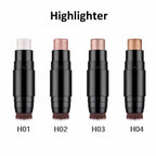 Double-headed  Contour Highlighter Blush Stick