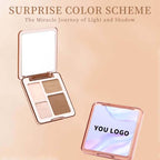 2-in-1 Highlight and Contour Palette (Multi-Purpose Palette)