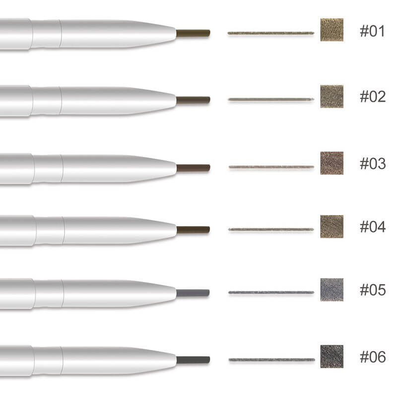6-color Ultra-fine Eyebrow Pencil