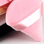 11-color Triangular Flocking Powder Puff 6pcs in box(70*65mm)