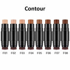 Double-headed  Contour Highlighter Blush Stick