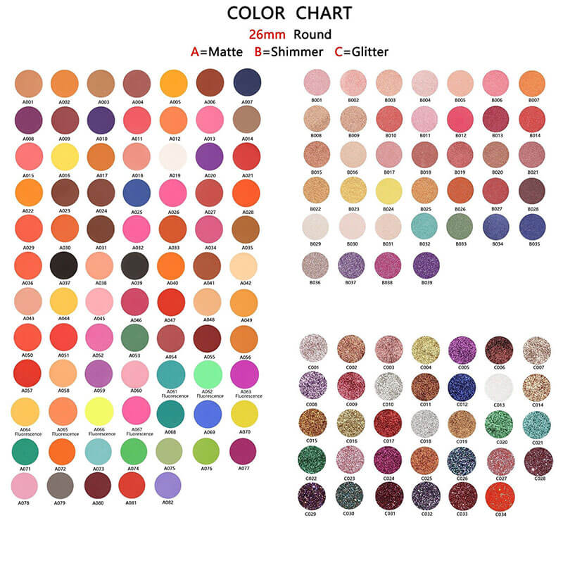 4-color DIY Eyeshadow Palette (Hard Plastic Pan)