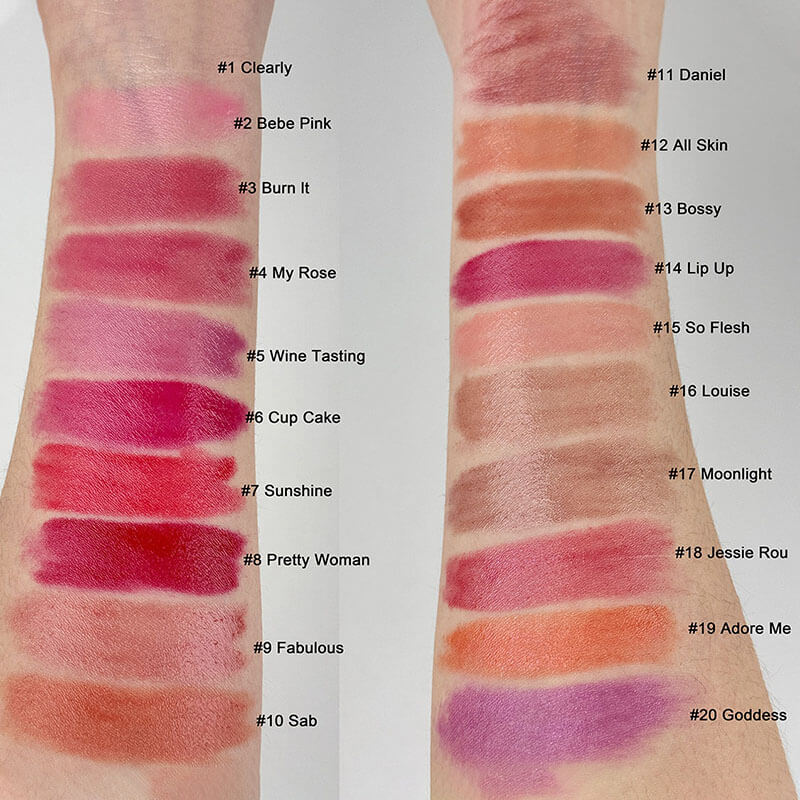20-color Glossy Moisturizing Lip Gloss